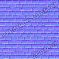 seamless wall brick normal mapping 0010